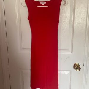 Beautiful soft red dress!
